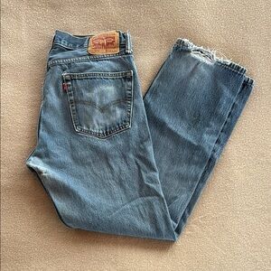 Vintage Distressed Levi’s 505 Jeans